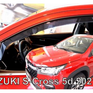 Heko ΑΝΕΜΟΘΡΑΥΣΤΕΣ ΓΙΑ SUZUKI S-CROSS 5D 2021+ ΖΕΥΓΑΡΙ ΑΠΟ ΕΥΚΑΜΠΤΟ ΦΙΜΕ ΠΛΑΣΤΙΚΟ HEKO - 2 ΤΕΜ.
