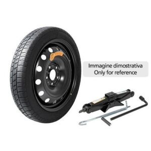 Lampa ΡΕΖΕΡΒΑ ΣΙΔΕΡΕΝΙΑ 115/70-15 ΚΑΡΕ 4x100 ΚΕΝΤΡΟ 60mm ΚΛΕΙΔΙ 21 NO STOP ΚΙΤ {γρύλος, Μπουλονόκλειδο, Τσάντα) 1 ΤΕΜ.