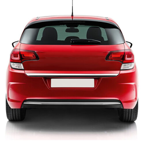 S-dizayn TRIM ΜΑΡΚΕ ΠΟΡΤ ΠΑΓΚΑΖ ΠΛΑΣΤΙΚΟ ΧΡΩΜΙΟΥ ΓΙΑ CITROEN C4 HB 2010+