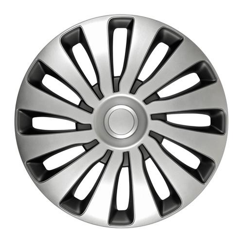 Lampa ΤΑΣΙ 17 INCH SEPANG SILVER/BLACK ΑΣΗΜΙ/ΜΑΥΡΟ 4ΤΕΜ.