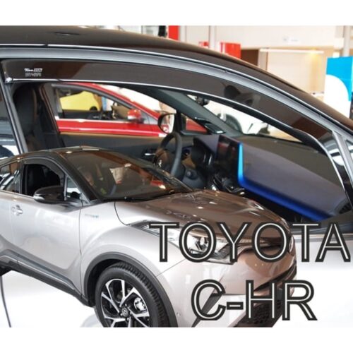 Heko ΑΝΕΜΟΘΡΑΥΣΤΕΣ ΓΙΑ TOYOTA C-HR 5D 2016+ ΖΕΥΓΑΡΙ ΑΠΟ ΕΥΚΑΜΠΤΟ ΦΙΜΕ ΠΛΑΣΤΙΚΟ HEKO – 2 ΤΕΜ.