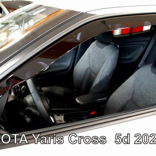 Heko ΑΝΕΜΟΘΡΑΥΣΤΕΣ ΓΙΑ TOYOTA YARIS CROSS 5D 2021+ ΖΕΥΓΑΡΙ ΑΠΟ ΕΥΚΑΜΠΤΟ ΦΙΜΕ ΠΛΑΣΤΙΚΟ HEKO – 2 ΤΕΜ.