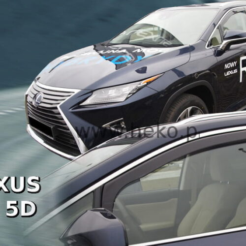 Heko ΑΝΕΜΟΘΡΑΥΣΤΕΣ ΓΙΑ LEXUS RX 5D 2016+   ΖΕΥΓΑΡΙ ΑΥΤΟΚΙΝΗΤΟΥ ΑΠΟ ΕΥΚΑΜΠΤΟ ΦΙΜΕ ΠΛΑΣΤΙΚΟ HEKO – 2 ΤΕΜ.