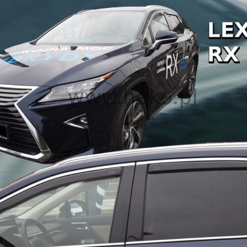 Heko ΑΝΕΜΟΘΡΑΥΣΤΕΣ ΓΙΑ LEXUS RX 5D 2016+ ΣΕΤ ΑΥΤΟΚΙΝΗΤΟΥ ΑΠΟ ΕΥΚΑΜΠΤΟ ΦΙΜΕ ΠΛΑΣΤΙΚΟ HEKO – 4 ΤΕΜ