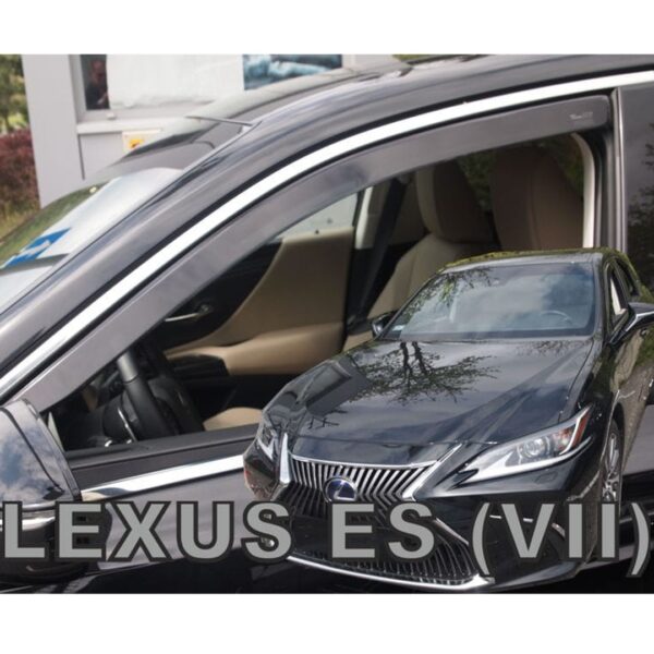 Heko ΑΝΕΜΟΘΡΑΥΣΤΕΣ ΓΙΑ LEXUS ES 4D 2019+ ΖΕΥΓΑΡΙ ΑΠΟ ΕΥΚΑΜΠΤΟ ΦΙΜΕ ΠΛΑΣΤΙΚΟ HEKO - 2 ΤΕΜ.