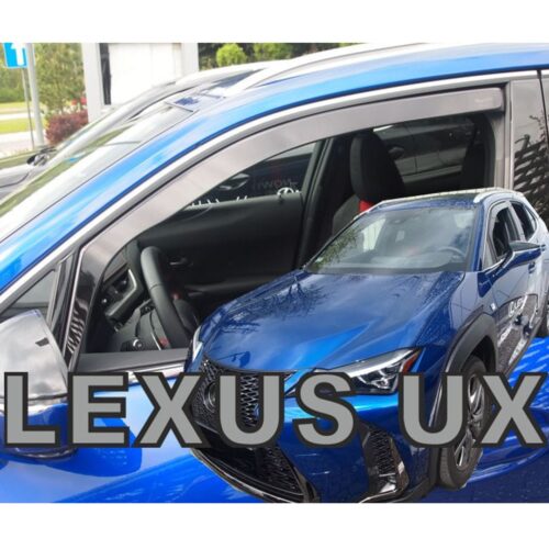 Heko ΑΝΕΜΟΘΡΑΥΣΤΕΣ ΓΙΑ LEXUS UX 5D 2019+ ΖΕΥΓΑΡΙ ΑΠΟ ΕΥΚΑΜΠΤΟ ΦΙΜΕ ΠΛΑΣΤΙΚΟ HEKO – 2 ΤΕΜ.
