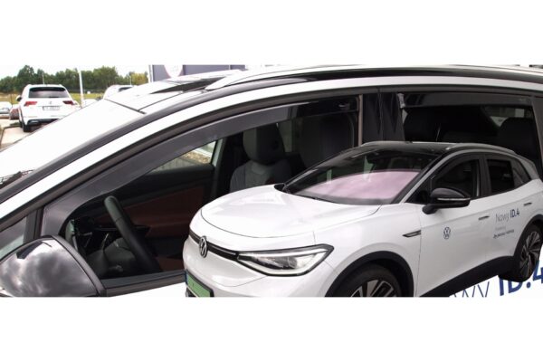 Heko ΑΝΕΜΟΘΡΑΥΣΤΕΣ ΓΙΑ VW ID.4 5D 2020+ -  ΑΥΤΟΚΙΝΗΤΟΥ ΑΠΟ ΕΥΚΑΜΠΤΟ ΦΙΜΕ ΠΛΑΣΤΙΚΟ HEKO - 2 ΤΕΜ.