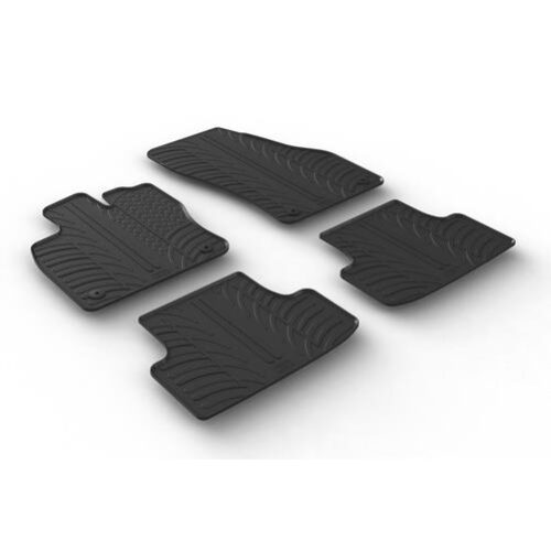 Lampa ΜΑΡΚΕ ΠΑΤΑΚΙΑ ΣΕ ΣΚΑΦΗ ΛΑΣΤΙΧΟ ΓΙΑ SEAT ATECA 07/2016+ SUMISURA ΣΕ ΜΑΥΡΟ ΧΡΩΜΑ ME ΚΟΥΜΠΩΜΑΤΑ LAMPA – 4 ΤΕΜ.