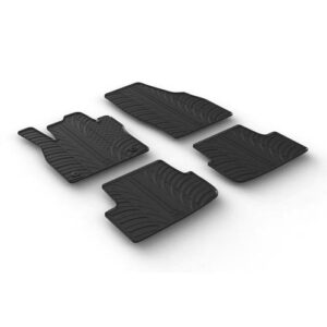 Lampa ΠΑΤΑΚΙΑ ΣΕ ΣΚΑΦΗ ΛΑΣΤΙΧΟ ΓΙΑ SEAT IBIZA 5D 06/2017+ / SEAT ARONA 11/2017+ SUMISURA ΣΕ ΜΑΥΡΟ ΧΡΩΜΑ ME ΚΟΥΜΠΩΜΑΤΑ LAMPA - 4 ΤΕΜ.