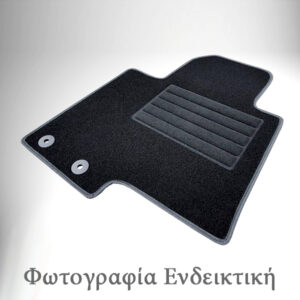 Cik Cik -  ΠΑΤΑΚΙΑ ΜΟΚΕΤΑ ΓΙΑ MAZDA 3 04/2009-2013 ΣΕ ΜΑΥΡΟ ΧΡΩΜΑ ΜΕ ΚΟΥΜΠΩΜΑΤΑ - 4 ΤΕΜ. (VM.MA.840154/CK)