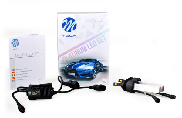 M-Tech HB3 9/36V 5.700K 5200lm OSRAM PLATINUM LED KIT SET (ΜΕ ΨΥΚΤΡΑ ΛΕΠΙΔΕΣ-ΦΤΕΡΟΥ) 2ΤΕΜ. M-TECH