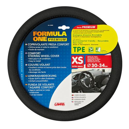 Lampa ΚΑΛΥΜΜΑ ΤΙΜΟΝΙΟΥ FORMULA ONE ΜΑΥΡΟ ΧΡΩΜΑ  ΑΟΣΜΟ ΟΙΚΟΛΟΓΙΚΟ/ ΜΗ ΤΟΞΙΚΟ/ ΑΝΑΚΥΚΛΩΣΙΜΟ ΥΛΙΚΟ 30/34 cm