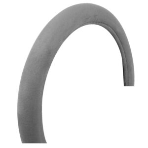 Lampa ΚΑΛΥΜΜΑ ΤΙΜΟΝΙΟΥ ΦΟΡΤΗΓΟΥ 46/48cm (L) SOFT TOUCH ΓΚΡΙ ΜΕ ΑΠΑΛΗ ΥΦΗ ΜΙΚΡΟΦΙΜΠΡΑΣ