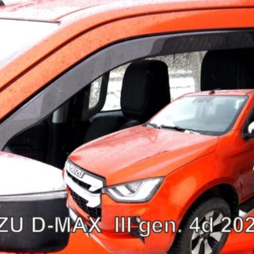 Heko ΑΝΕΜΟΘΡΑΥΣΤΕΣ ΓΙΑ ISUZU D-MAX 2D/4D 2020+ ΖΕΥΓΑΡΙ ΑΠΟ ΕΥΚΑΜΠΤΟ ΦΙΜΕ ΠΛΑΣΤΙΚΟ HEKO – 2 ΤΕΜ.