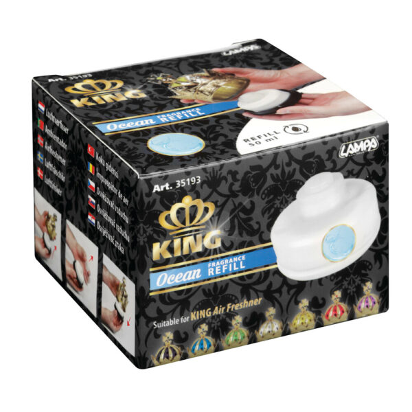 Lampa ΑΝΤΑΛΛΑΚΤΙΚΟ ΓΙΑ ΑΡΩΜΑΤΙΚΟ ΣΤΕΜΜΑ KING OCEAN ΑΡΩΜΑ ΩΚΕΑΝΟΥ ΜΕ ΡΥΘΜΙΖΟΜΕΝΗ ΕΝΤΑΣΗ - Image 3