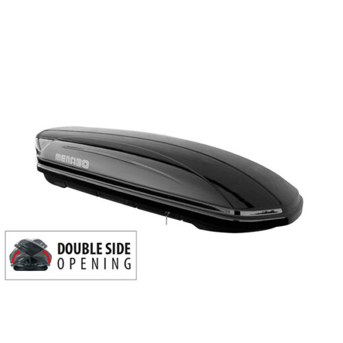 MENABO ΜΠΑΓΚΑΖΙΕΡΑ ΟΡΟΦΗΣ MANIA 460 DUO BLACK (ΜΑΥΡΗ/ΓΥΑΛΙΣΤΕΡΗ) MENABO