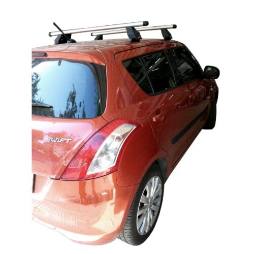 MENABO KIT ΜΕ ΜΠΑΡΕΣ ΟΡΟΦΗΣ ΓΙΑ SUZUKI SWIFT 5D 2005-2013 ΑΛΟΥΜΙΝΙΟΥ TEMA MENABO (AL1-3360-FIX058G)-2 ΤΕΜ.