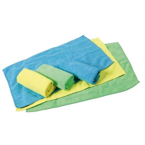 Lampa ΠΑΝΙΑ ΚΑΘΑΡΙΣΜΟΥ ΜΕ ΜΙΚΡΟΪΝΕΣ (MICROFIBRE) 40x30cm (ΚΙΤΡΙΝΟ/ΠΡΑΣΙΝΟ/ΜΠΛΕ) 6 ΤΕΜ.