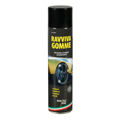 Lampa ΥΓΡΟ ΚΑΘΑΡΙΣΤΙΚΟ ΕΛΑΣΤΙΚΩΝ ΣΕ ΣΠΡΕΙ GRAN PREE 400ml  LAMPA – 1 ΤΕΜ