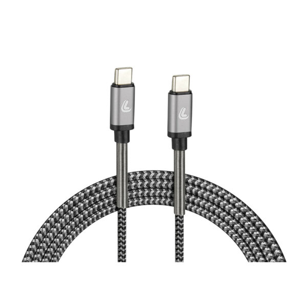Lampa ΚΑΛΩΔΙΟ ΦΟΡΤΙΣΗΣ & ΜΕΤΑΦΟΡΑΣ ΔΕΔΟΜΕΝΩΝ 3000mA 480MB/S TYPE-C>TYPE-C ULTRA SPEED 200cm​ LAMPA - 1 ΤΕΜ