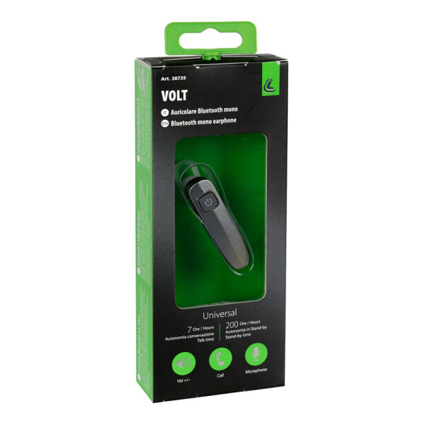 Lampa HANDS-FREE BLUETOOTH VOLT 5.0 ΜΕ ΚΑΛΩΔΙΟ ΦΟΡΤΙΣΗΣ USB(7 ΩΡΕΣ ΚΛΗΣΕΙΣ/ΜΟΥΣΙΚΗ-200 ΩΡΕΣ ΑΥΤΟΝΟΜΙΑ LAMPA - 1 ΤΕΜ - Image 3