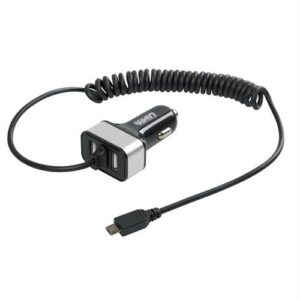 Lampa ΑΝΤΑΠΤΟΡΑΣ ΑΝΑΠΤΗΡΑ 12/24V ΜΕ 2 USB ΚΑΙ ΚΑΛΩΔΙΟ ΦΟΡΤΙΣΗΣ MICRO USB