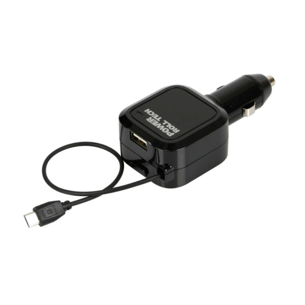 Lampa ΑΝΤΑΠΤΟΡΑΣ ΑΝΑΠΤΗΡΑ 12/24V ΜΕ 1 USB ΚΑΙ ΚΑΛΩΔΙΟ ΦΟΡΤΙΣΗΣ MICRO USB 90cm 3100mA FAST CHARGER - Image 2