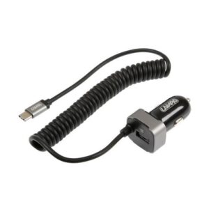 Lampa ΑΝΤΑΠΤΟΡΑΣ ΦΟΡΤΙΣΤΗΣ ΑΝΑΠΤΗΡΑ 12/24V 3000mA ΜΕ ΘΥΡΑ USB+ 1 USB TYPE-C ΜΕ ΚΑΛΩΔΙΟ 150cm FAST CHARGE