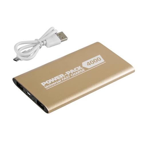 Lampa ΑΥΤΟΝΟΜΟΣ ΦΟΡΤΙΣΤΗΣ ΜΠΑΤΑΡΙΑΣ USB-MICRO USB ΧΡΥΣΟΣ