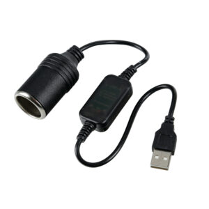 Lampa ΜΕΤΑΣΧΗΜΑΤΙΣΤΗΣ/ΑΝΤΑΠΤΟΡΑΣ ΑΠΟ USB 5V ΣΕ ΥΠΟΔΟΧΗ ΜΕ ΦΙΣ ΑΝΑΠΤΗΡΑ 12V ΚΑΙ ΚΑΛΩΔΙΟ 35cm ​​​ LAMPA - 1 ΤΕΜ