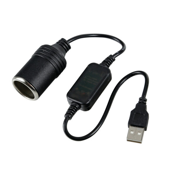 Lampa ΜΕΤΑΣΧΗΜΑΤΙΣΤΗΣ/ΑΝΤΑΠΤΟΡΑΣ ΑΠΟ USB 5V ΣΕ ΥΠΟΔΟΧΗ ΜΕ ΦΙΣ ΑΝΑΠΤΗΡΑ 12V ΚΑΙ ΚΑΛΩΔΙΟ 35cm ​​​ LAMPA - 1 ΤΕΜ
