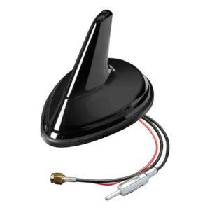 Lampa ΚΕΡΑΙΑ ΚΑΡΧΑΡΙΑΣ AERO-FIN 3 12V ΜΑΥΡΗ AM/FM/GPS ΜΕ ΕΝΙΣΧΥΤΗ ΣΗΜΑΤΟΣ 86x170x70mm