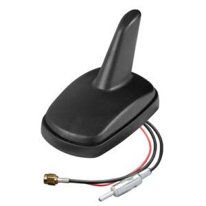 Lampa ΚΕΡΑΙΑ ΚΑΡΧΑΡΙΑΣ AERO-FIN 4 12V ΜΑΥΡΗ AM/FM/GPS ΜΕ ΕΝΙΣΧΥΤΗ ΣΗΜΑΤΟΣ 55x85x64mm