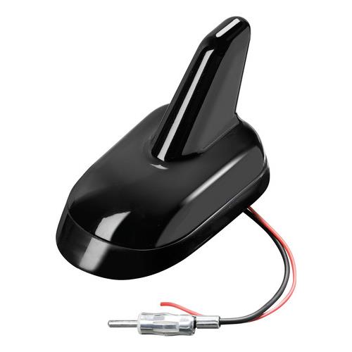 Lampa ΚΕΡΑΙΑ ΚΑΡΧΑΡΙΑΣ AERO-FIN 5 12V ΜΑΥΡΗ AM/FM ΜΕ ΕΝΙΣΧΥΤΗ ΣΗΜΑΤΟΣ 64x108x67mm