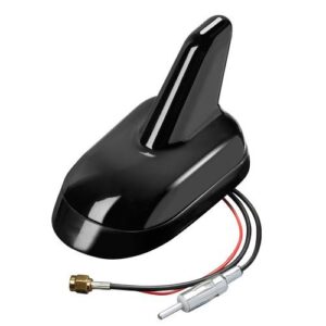 Lampa ΚΕΡΑΙΑ ΚΑΡΧΑΡΙΑΣ AERO-FIN 5 12V ΜΑΥΡΗ AM/FM/GPS ΜΕ ΕΝΙΣΧΥΤΗ ΣΗΜΑΤΟΣ 64x108x67mm