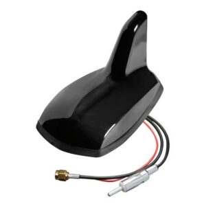 Lampa ΚΕΡΑΙΑ ΚΑΡΧΑΡΙΑΣ AERO-FIN 7 12V ΜΑΥΡΗ AM/FM/GPS ΜΕ ΕΝΙΣΧΥΤΗ ΣΗΜΑΤΟΣ 68x116x66mm