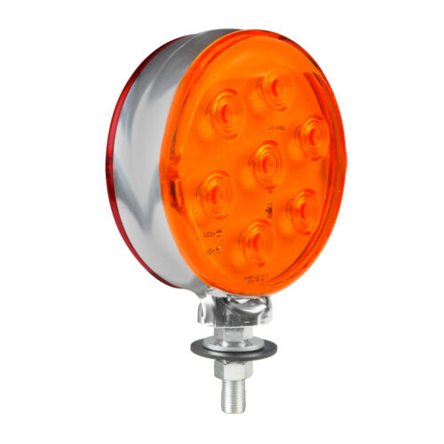 Lampa ΦΩΣ ΘΕΣΕΩΣ / ΒΟΗΘΗΤΙΚΟ ΦΩΣ ΦΟΡΤΗΓΟΥ 24V 14LED ΚΟΚΚΙΝΟ/ΠΟΡΤΟΚΑΛΙ 2ΧΡΗΣΕΩΝ LOKI-LED 105x115mm 1ΤΕΜ.