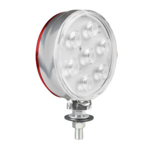 Lampa ΦΩΣ ΘΕΣΕΩΣ / ΒΟΗΘΗΤΙΚΟ ΦΩΣ ΦΟΡΤΗΓΟΥ 24V 14LED ΚΟΚΚΙΝΟ/ΛΕΥΚΟ 2ΧΡΗΣΕΩΝ LOKI-LED 105x115mm 1ΤΕΜ.