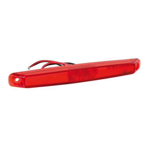 Lampa ΦΩΣ ΘΕΣΕΩΣ 12/24V 13LED NEON EFFECT 17cm ΚΟΚΚΙΝΟ ΑΔΙΑΒΡΟΧΟ