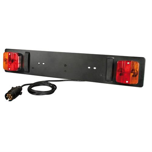 Lampa Μπάρα Τρέιλερ με φανάρια 12V 78x14cm με καλώδιο 2m και 7 PIN