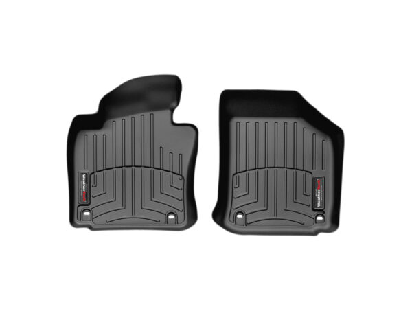Weathertech ΠΑΤΑΚΙΑ ΜΑΡΚΕ ΓΙΑ VW GOLF VI 2008-2012  ΜΠΡΟΣΤΙΝΑ ΜΑΥΡΑ 2ΤΕΜ WEATHERTECH