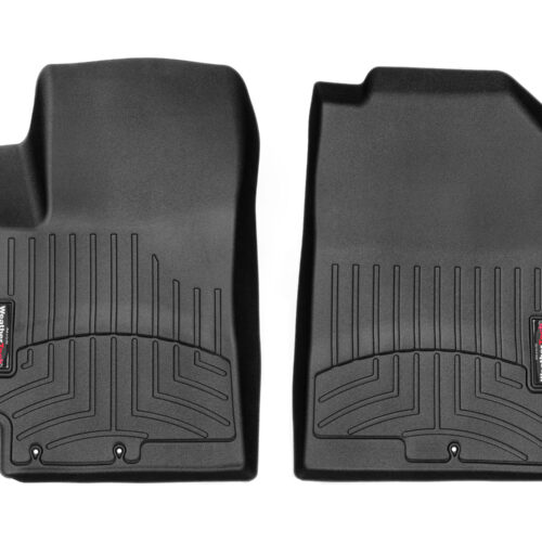 Weathertech ΠΑΤΑΚΙΑ ΜΑΡΚΕ ΓΙΑ KIA STONIC 2017+  ΜΠΡΟΣΤΙΝΑ ΜΑΥΡΑ 2ΤΕΜ WEATHERTECH