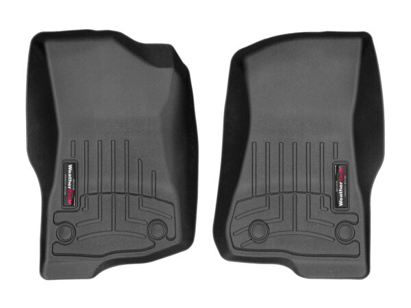 Weathertech ΠΑΤΑΚΙΑ ΜΑΡΚΕ ΓΙΑ JEEP WRANGLER 2018+/ JEEP GLADIATOR 2018+  ΜΠΡΟΣΤΙΝΑ ΜΑΥΡΑ 2ΤΕΜ WEATHERTECH