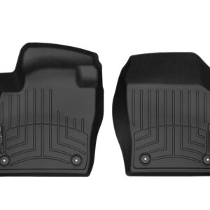 Weathertech ΠΑΤΑΚΙΑ ΜΑΡΚΕ ΓΙΑ VW POLO MK6 2017+ /AUDI A1 2018+ /SKODA SCALA 2018-2021  ΜΠΡΟΣΤΙΝΑ ΜΑΥΡΑ 2ΤΕΜ WEATHERTECH