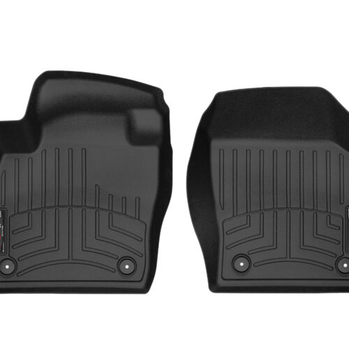 Weathertech ΠΑΤΑΚΙΑ ΜΑΡΚΕ ΓΙΑ VW POLO MK6 2017+ /AUDI A1 2018+ /SKODA SCALA 2018-2021  ΜΠΡΟΣΤΙΝΑ ΜΑΥΡΑ 2ΤΕΜ WEATHERTECH