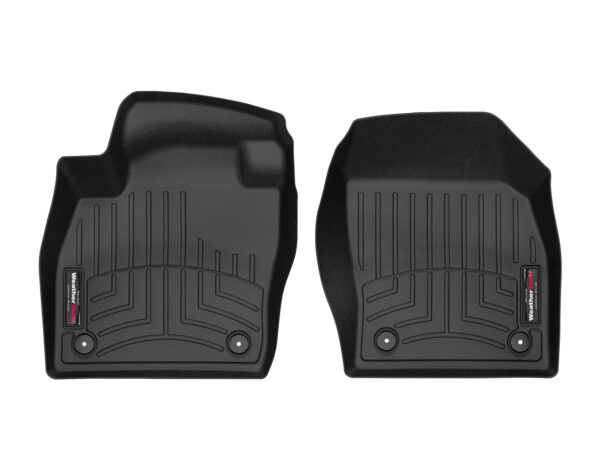 Weathertech ΠΑΤΑΚΙΑ ΜΑΡΚΕ ΓΙΑ VW POLO MK6 2017+ /AUDI A1 2018+ /SKODA SCALA 2018-2021  ΜΠΡΟΣΤΙΝΑ ΜΑΥΡΑ 2ΤΕΜ WEATHERTECH