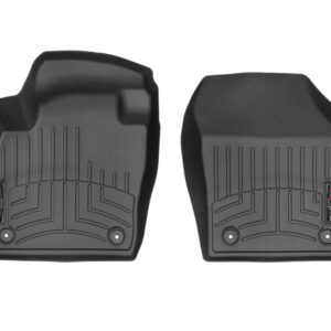 Weathertech ΠΑΤΑΚΙΑ ΜΑΡΚΕ ΓΙΑ VW T-CROSS 2018+  ΜΠΡΟΣΤΙΝΑ ΜΑΥΡΑ 2ΤΕΜ WEATHERTECH