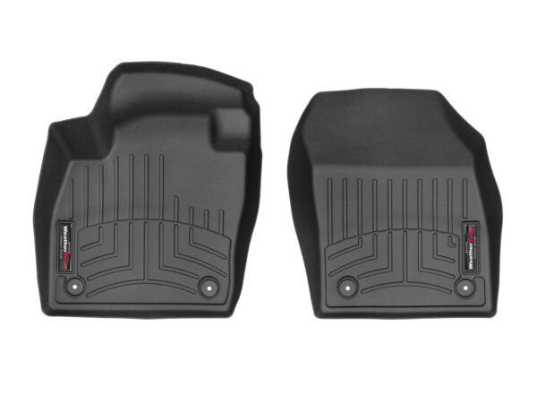 Weathertech ΠΑΤΑΚΙΑ ΜΑΡΚΕ ΓΙΑ VW T-CROSS 2018+  ΜΠΡΟΣΤΙΝΑ ΜΑΥΡΑ 2ΤΕΜ WEATHERTECH