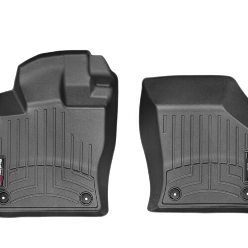 Weathertech ΠΑΤΑΚΙΑ ΜΑΡΚΕ ΓΙΑ SKODA OCTAVIA /SUPERB /VW PASSAT /VW GOLF /SEAT LEON /AUDI A3  ΜΠΡΟΣΤΙΝΑ ΜΑΥΡΑ 2ΤΕΜ WEATHERTECH
