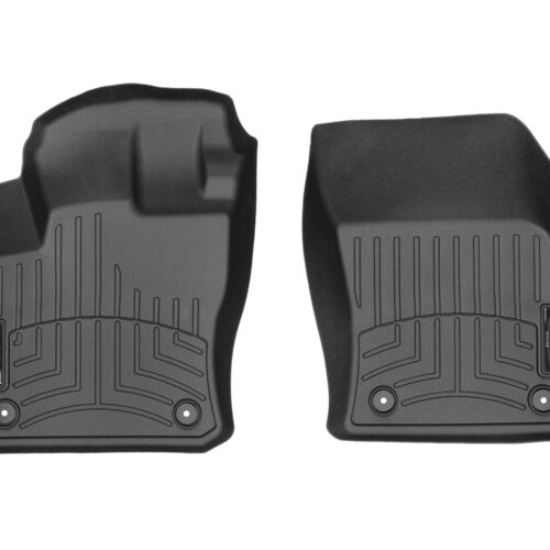 Weathertech ΠΑΤΑΚΙΑ ΜΑΡΚΕ ΓΙΑ SKODA KODIAQ-KAROQ / VW T-ROC -TIGUAN-TOURAN / SEAT TARRACO  ΜΠΡΟΣΤΙΝΑ ΜΑΥΡΑ 2ΤΕΜ WEATHERTECH